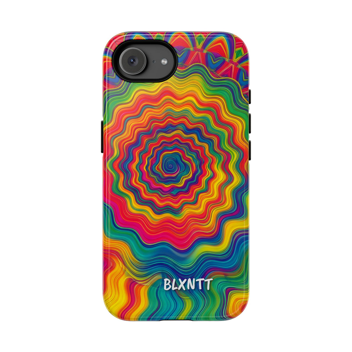 Hypnotic Rainbow Ripple Phone Case