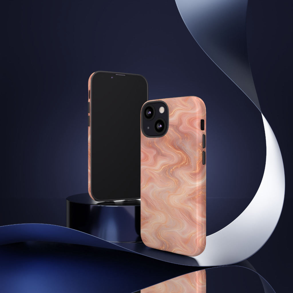 Rose Gold Marble Phone Case