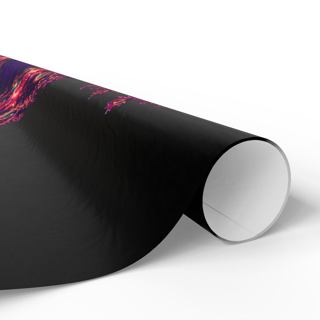 Copper Infinity - Blacklight Wrapping Paper