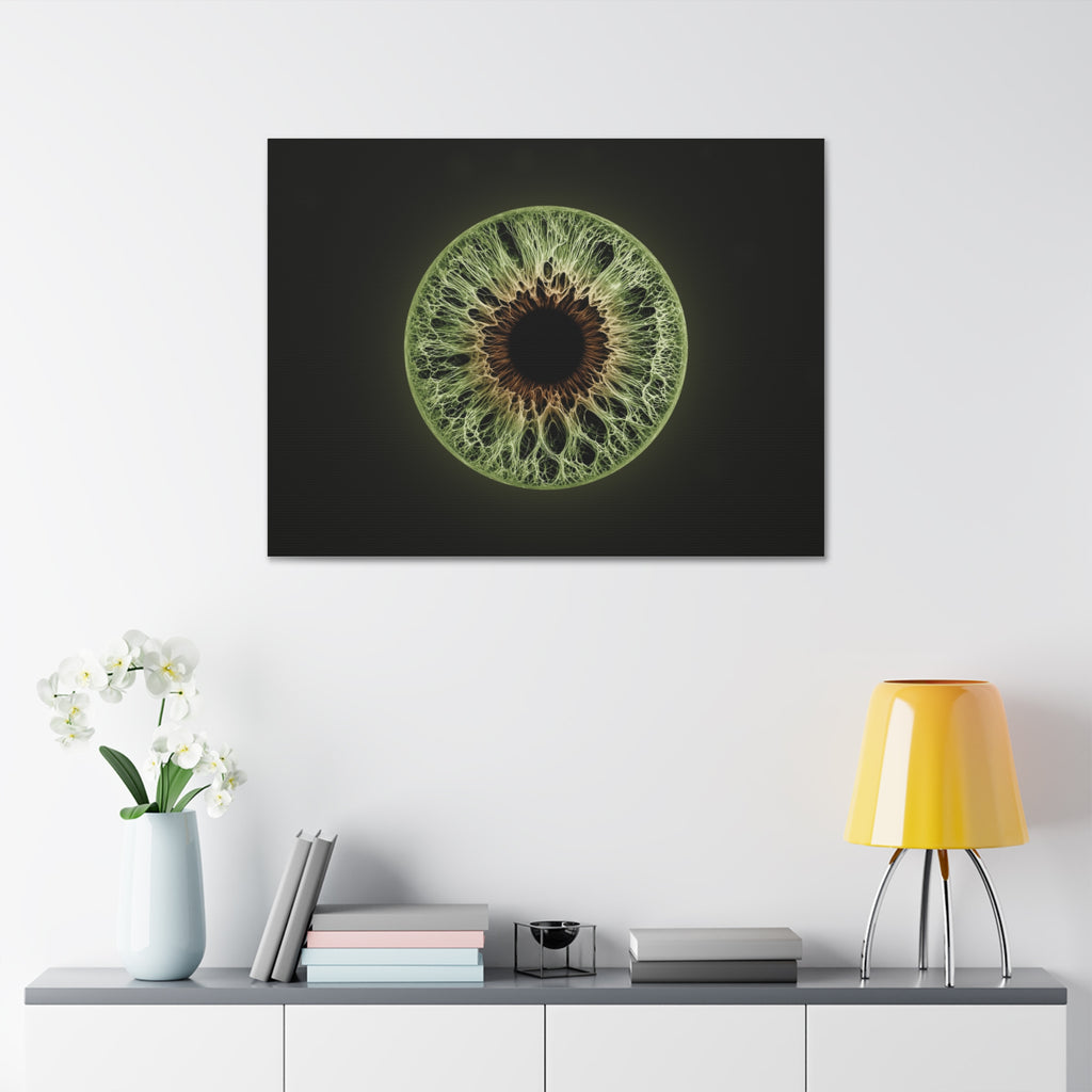 BLXNTT Iris – Lace Web Hazel Glossy Canvas