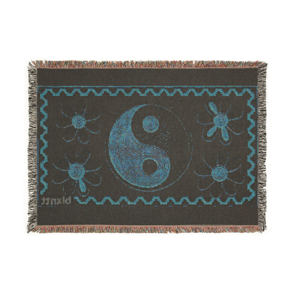 BLXNTT Yellow Hippie Woven Blanket #4