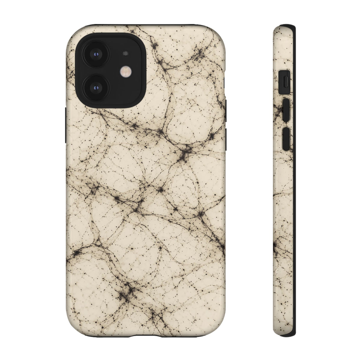 Neon Mycelium - Ink on Paper Phone Case