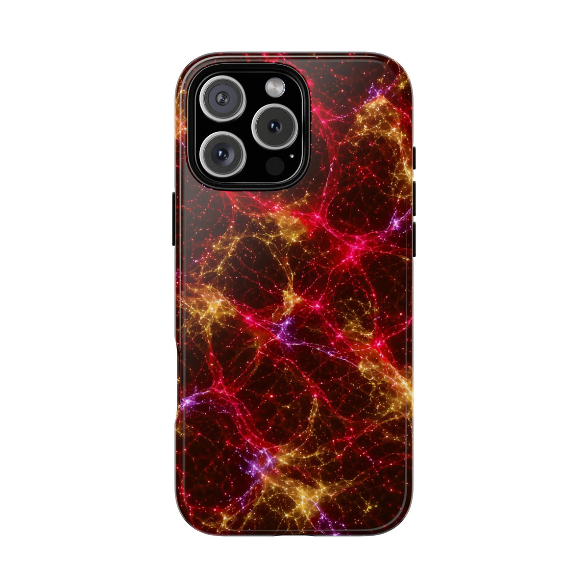 Neon Mycelium - Rainbow Nerve Phone Case