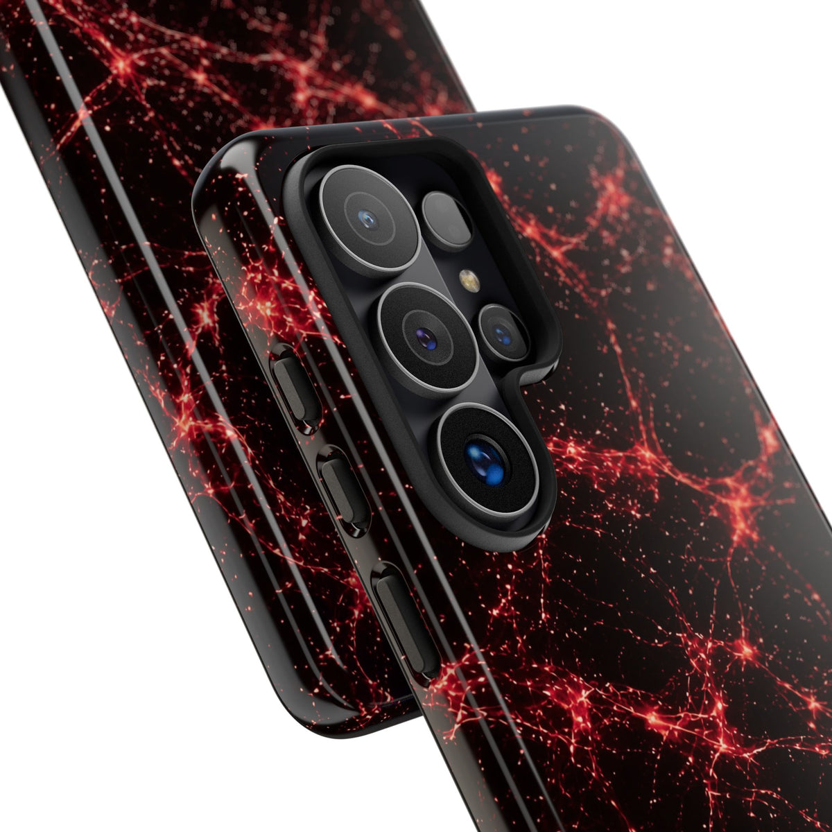 Neon Mycelium - Blood Moon Phone Case