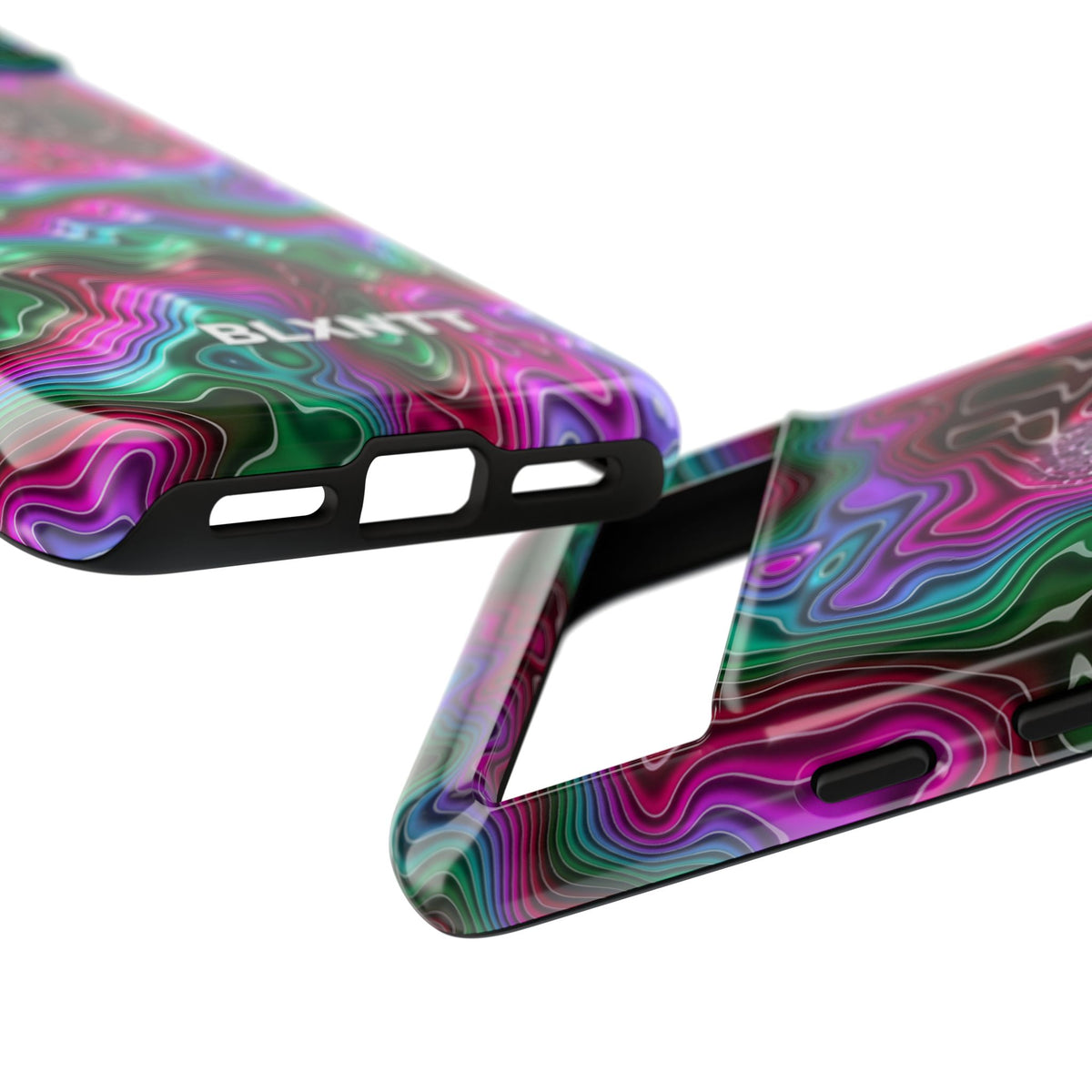 Neon Agate Phone Case