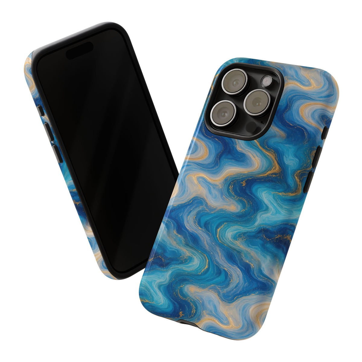 Ocean Blue Marble Phone Case