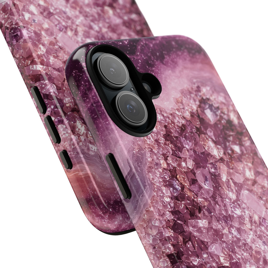 Geode Core - Rose Quartz Phone Case