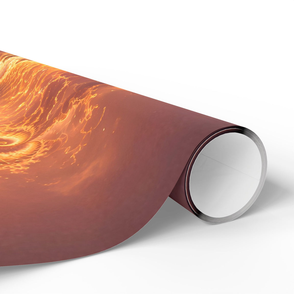 Copper Infinity - Golden Hour Wrapping Paper