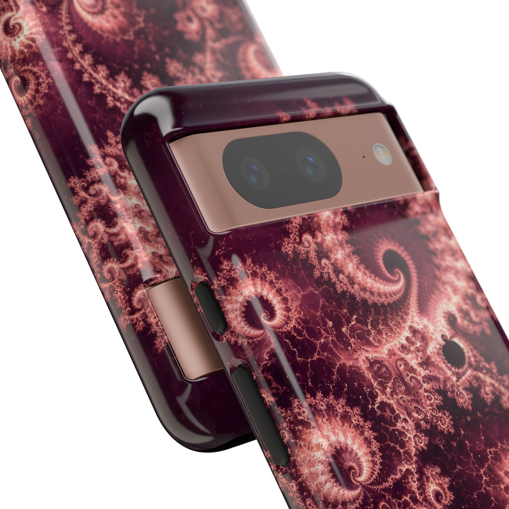 Copper Infinity - Rose Quartz Phone Case