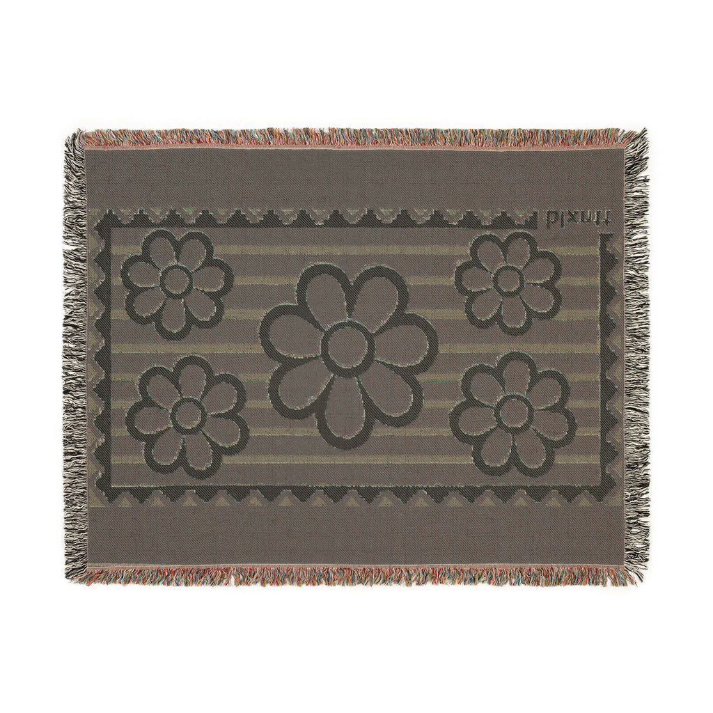 BLXNTT Purple Hippie Woven Blanket #2