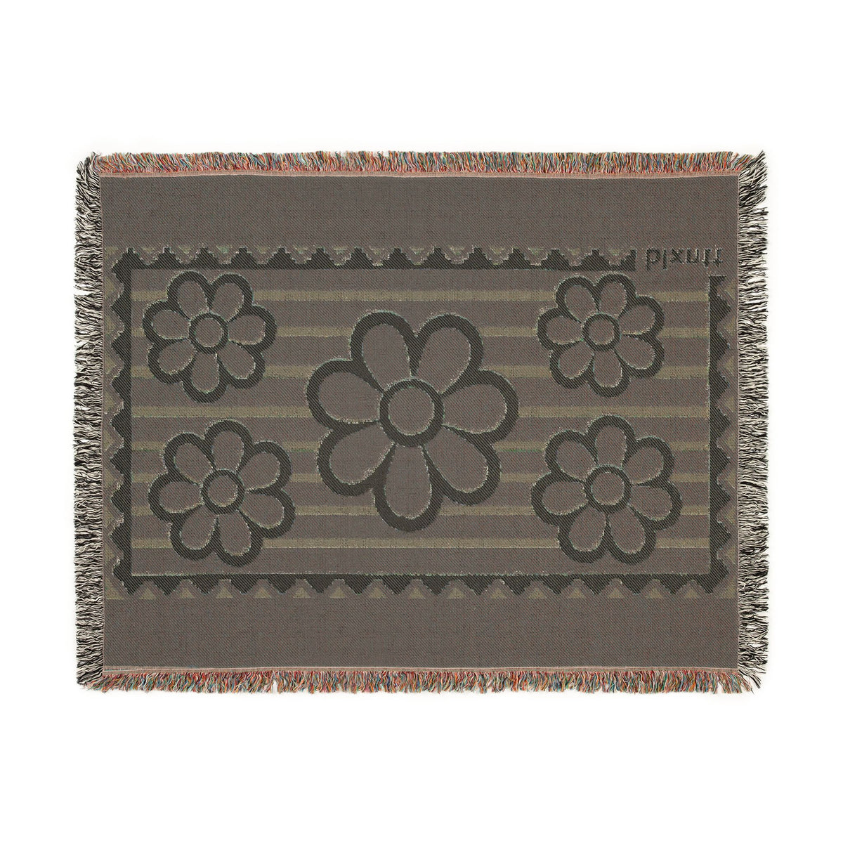 BLXNTT Purple Hippie Woven Blanket #2