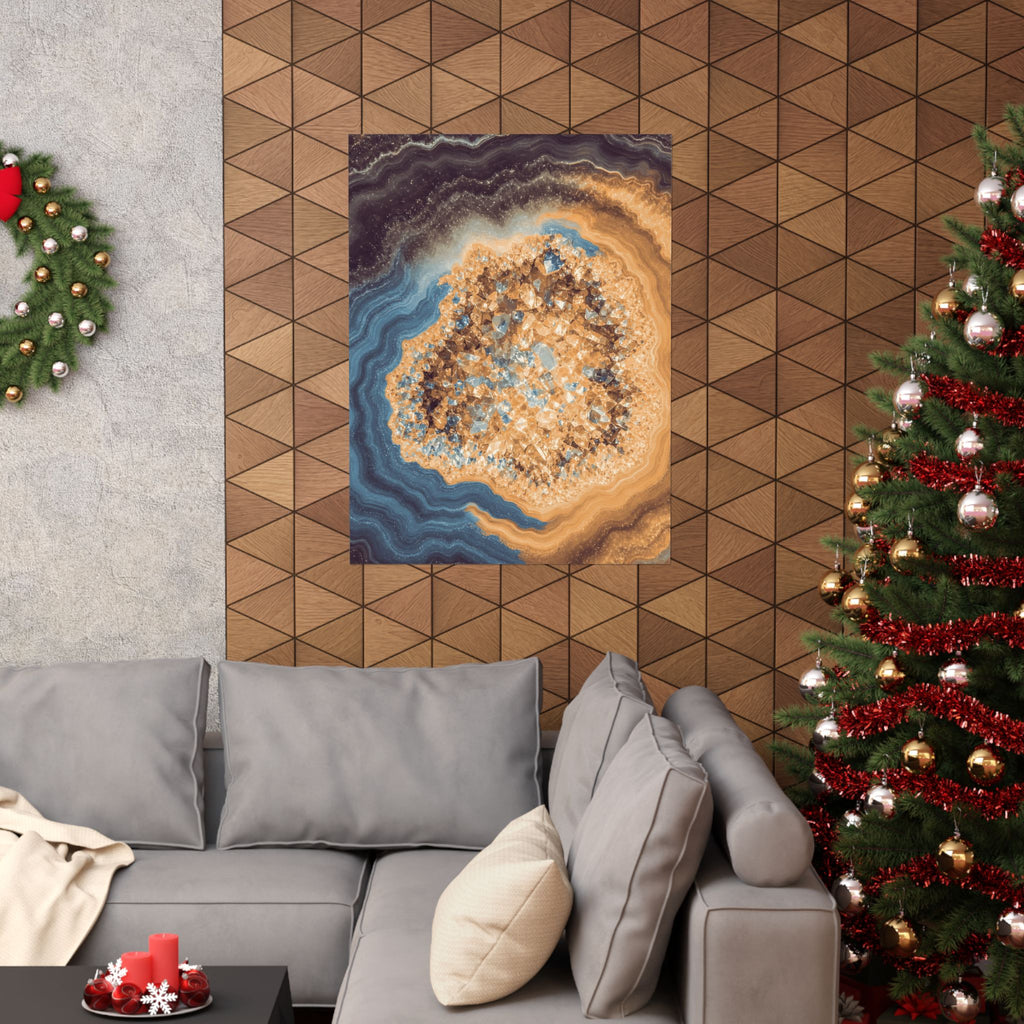 Geode Core - Desert Mirage Poster