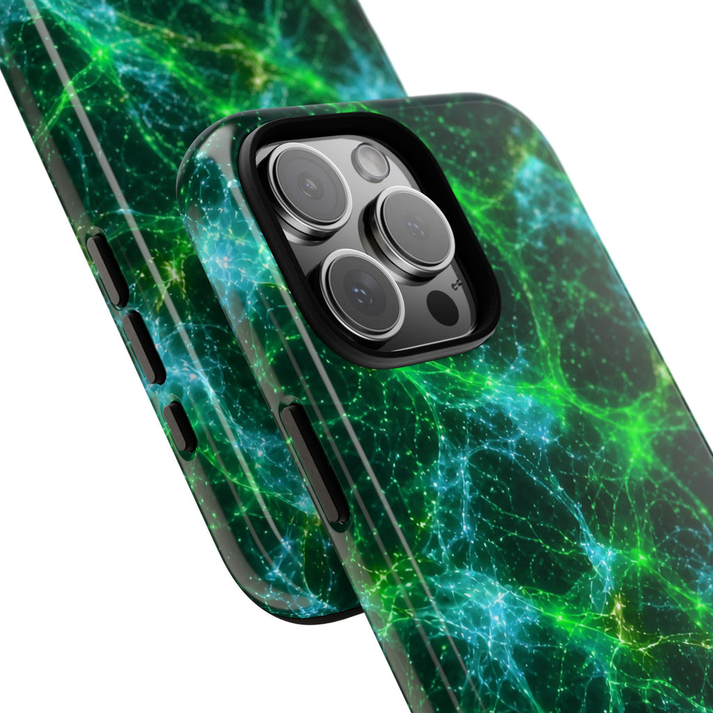 Neon Mycelium - Mermaid Phone Case