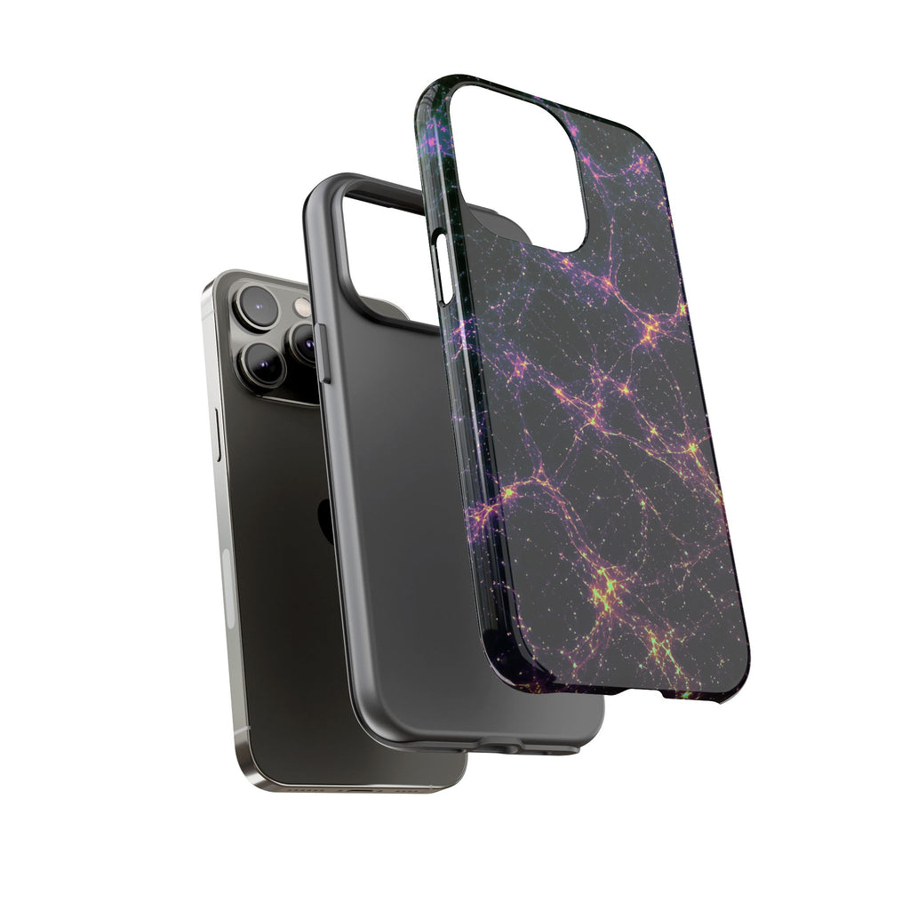 Neon Mycelium - Holographic Phone Case