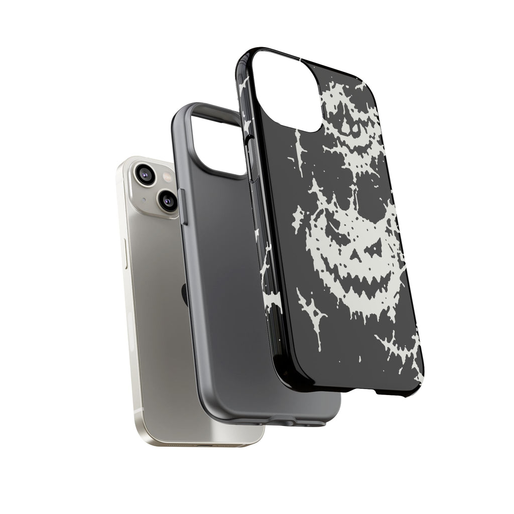 White Spiderweb Pumpkin Phone Case