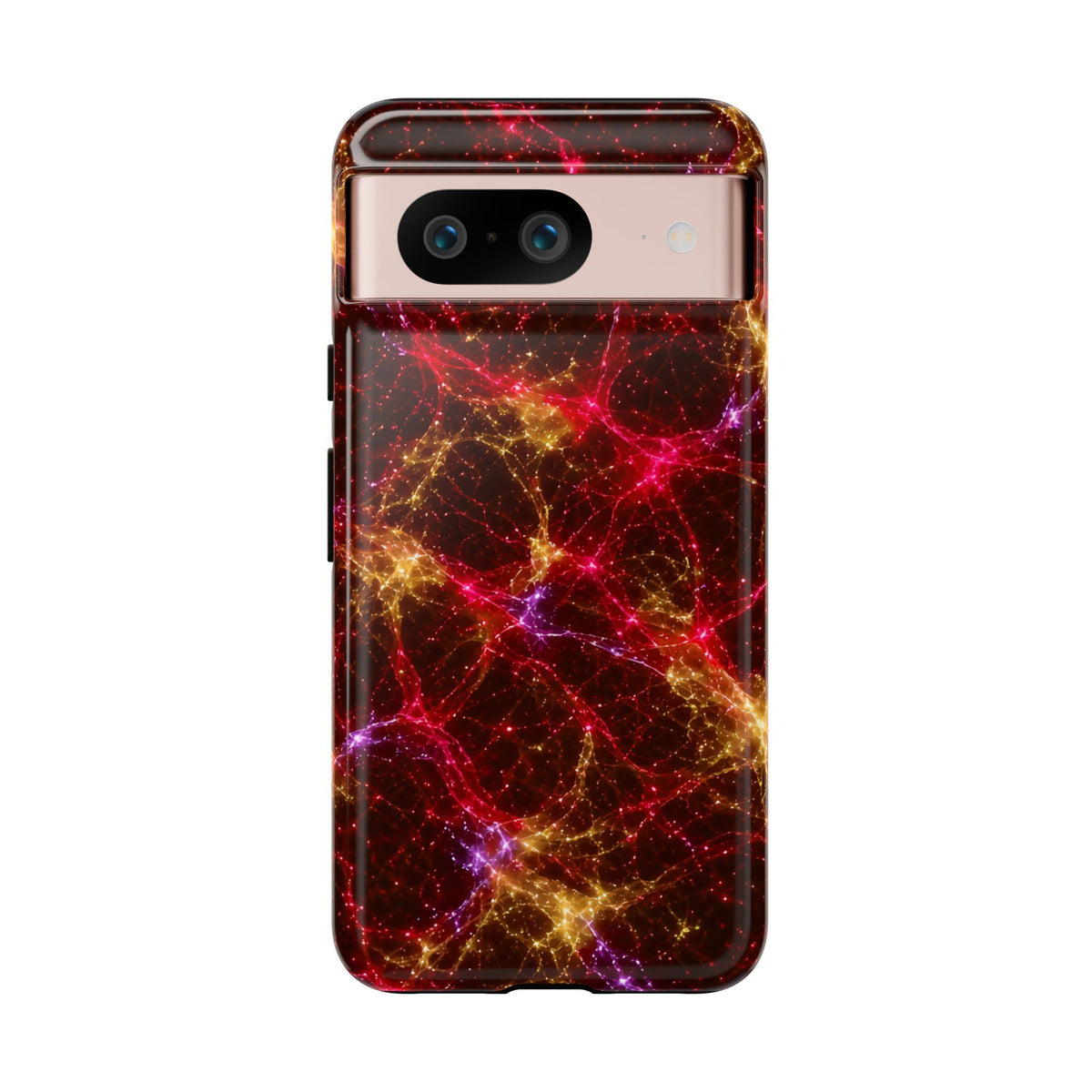 Neon Mycelium - Rainbow Nerve Phone Case