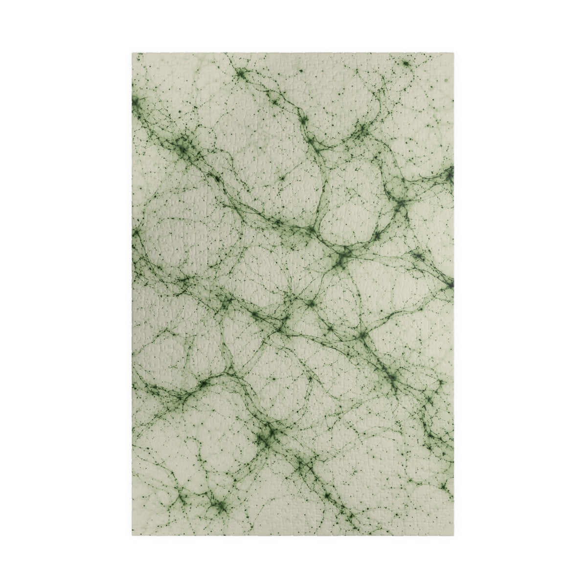 Neon Mycelium - Matcha Latte Jigsaw Puzzle