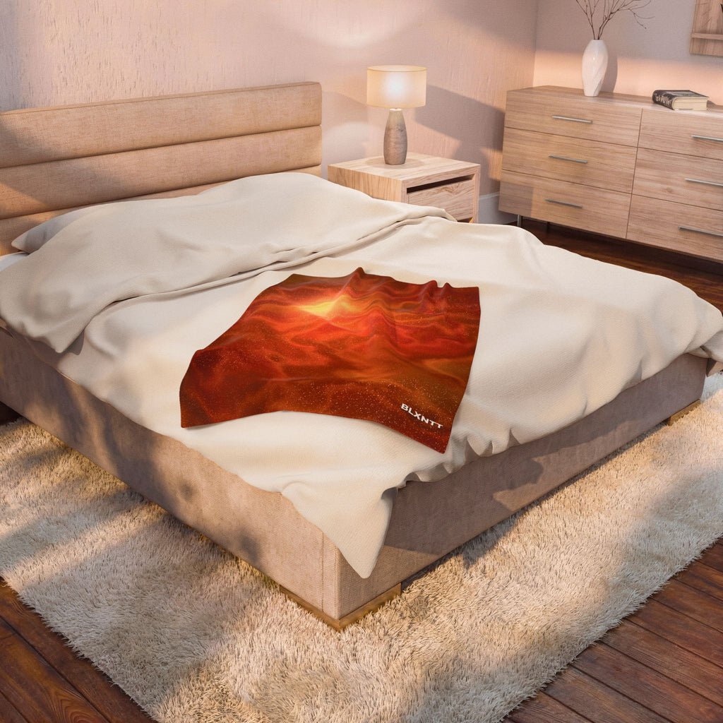 Orange Rainbow Dream Blanket