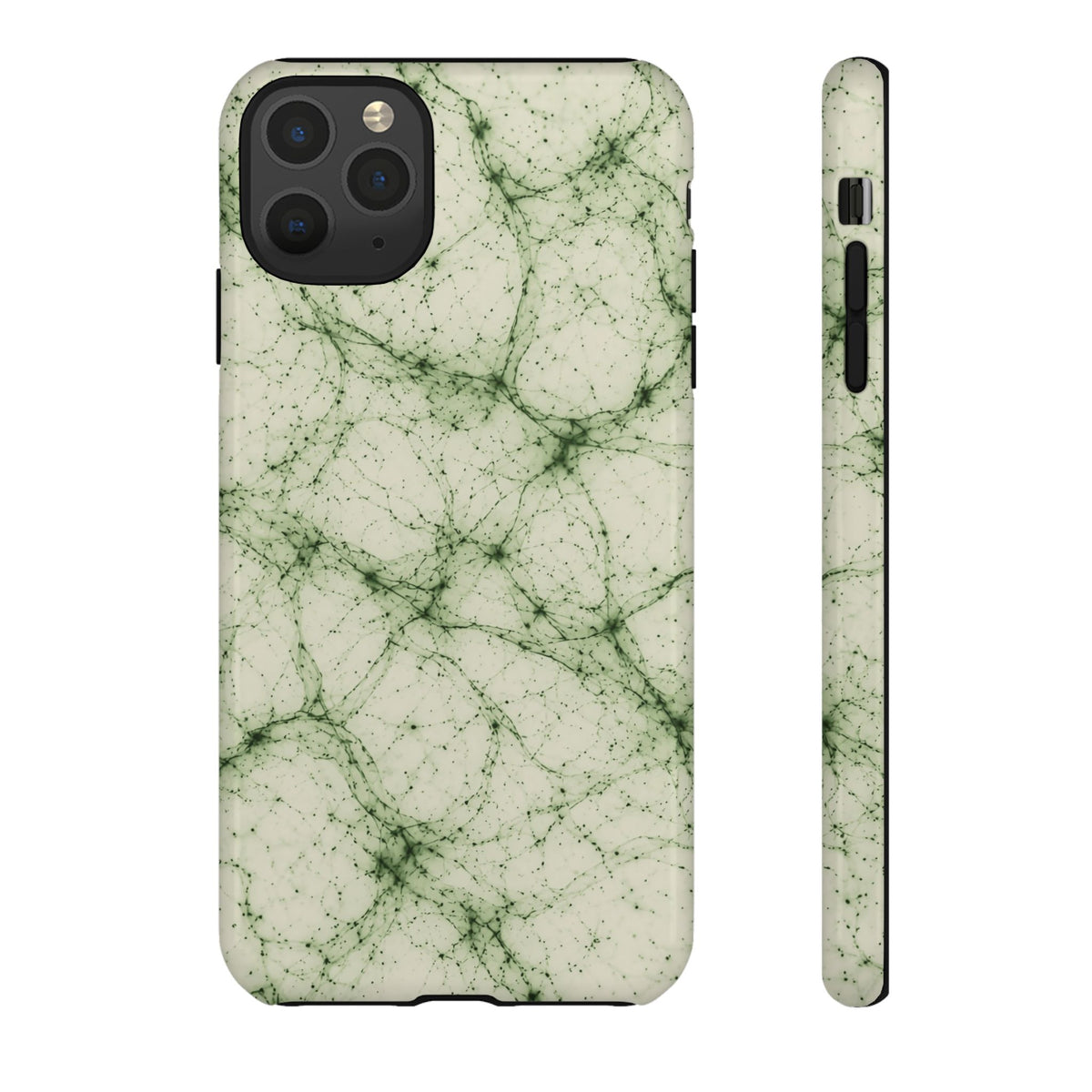 Neon Mycelium - Matcha Latte Phone Case