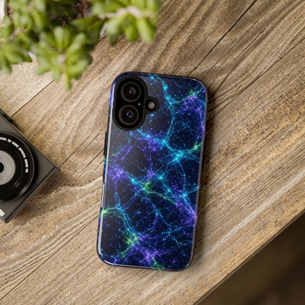 Neon Mycelium - Original Glow Phone Case