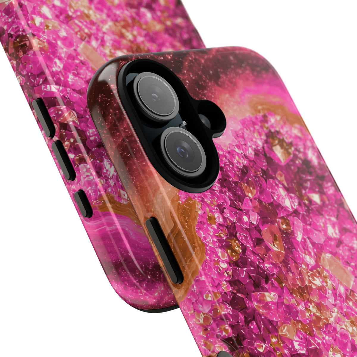 Geode Core - Terracotta Neon Phone Case