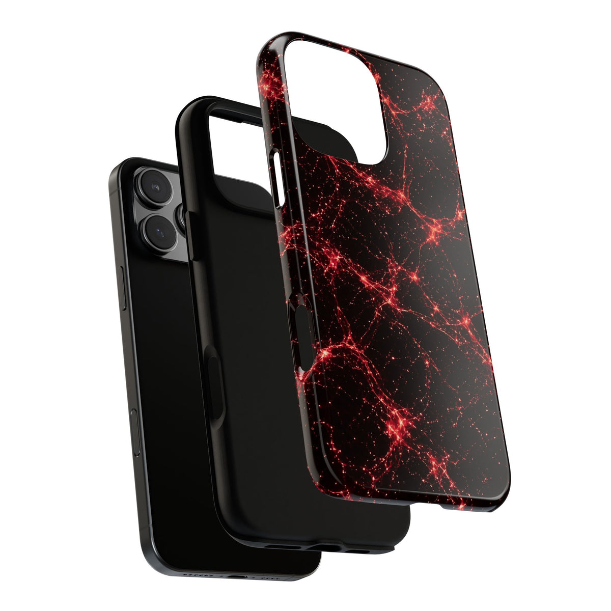 Neon Mycelium - Blood Moon Phone Case