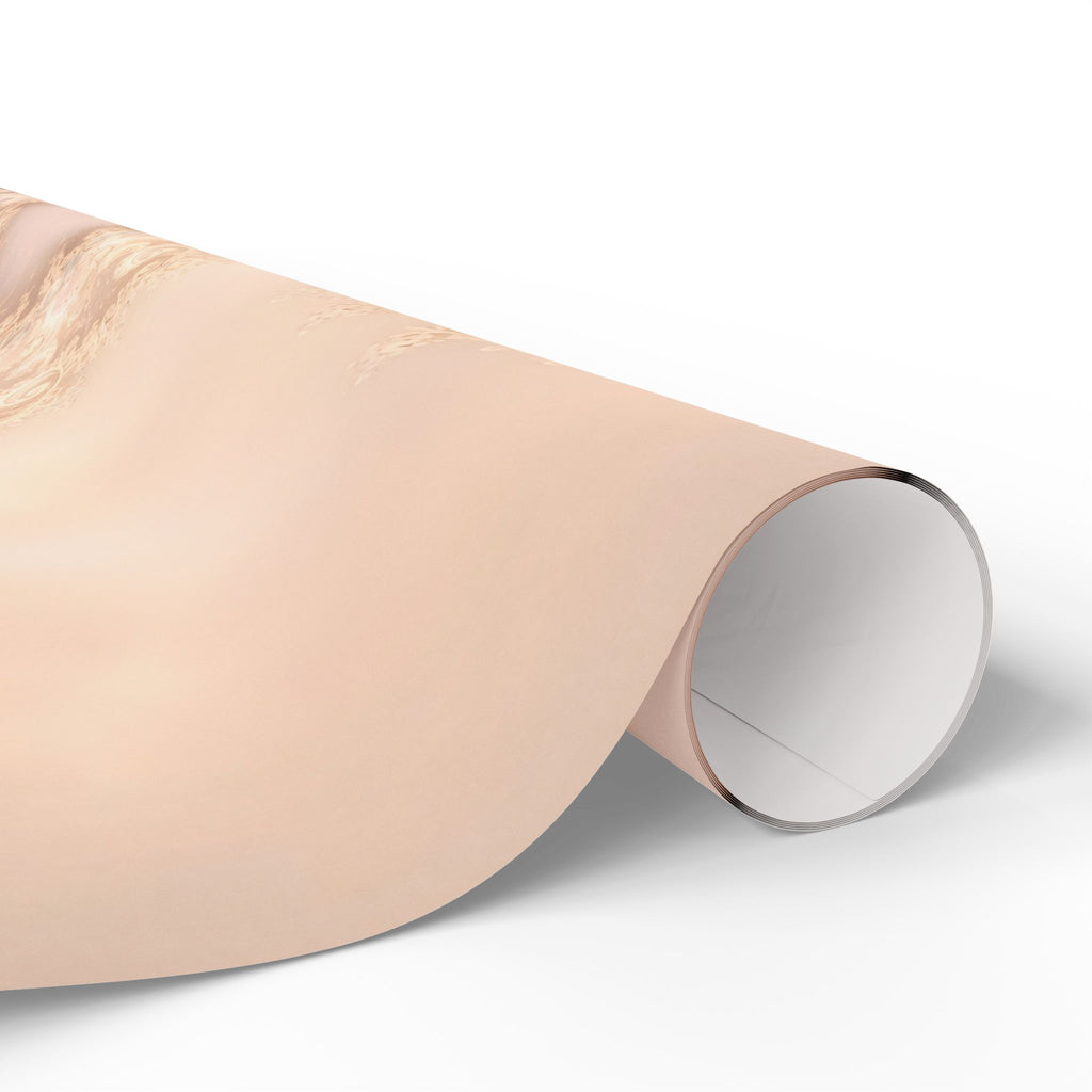 Copper Infinity - Champagne Pearl Wrapping Paper