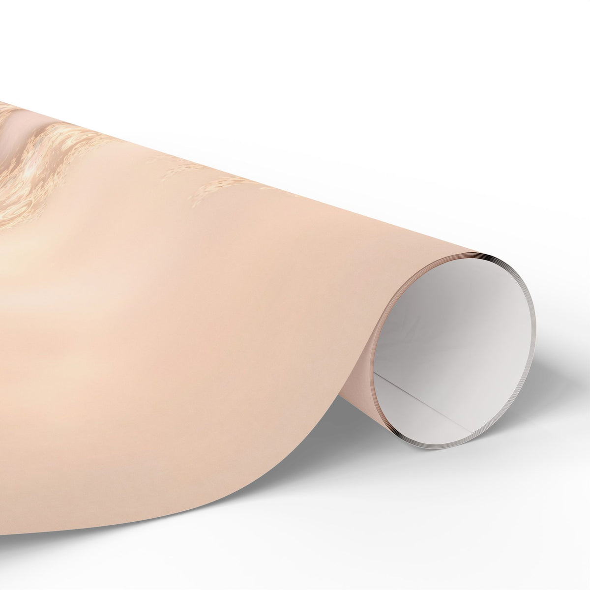 Copper Infinity - Champagne Pearl Wrapping Paper