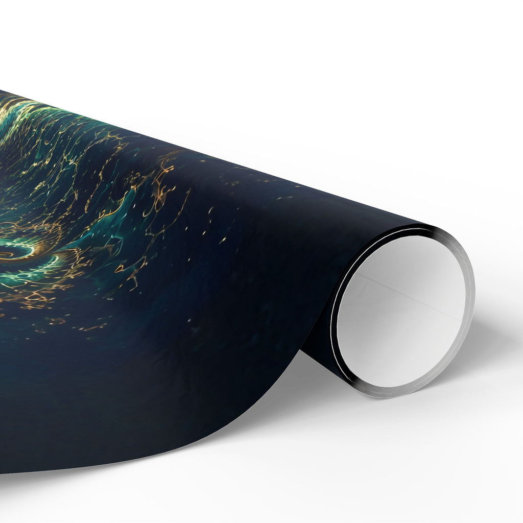Copper Infinity - Peacock Wrapping Paper