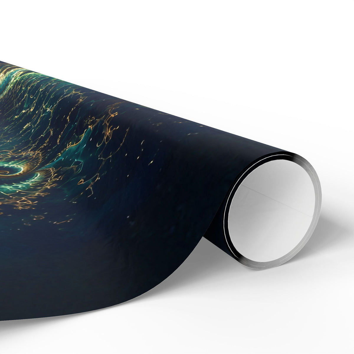 Copper Infinity - Peacock Wrapping Paper
