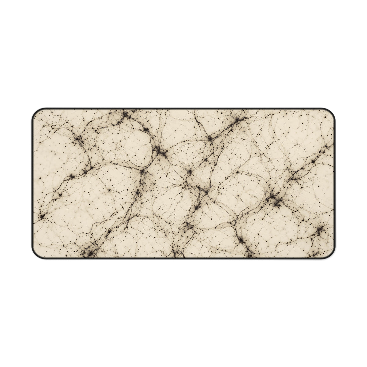 Neon Mycelium - Ink on Paper Desk Mat