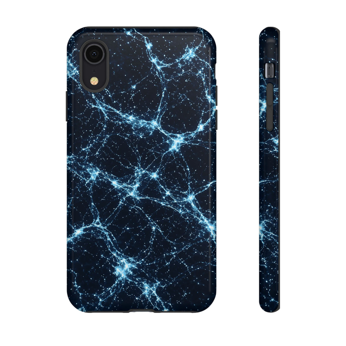 Neon Mycelium - Ice Crystal Phone Case