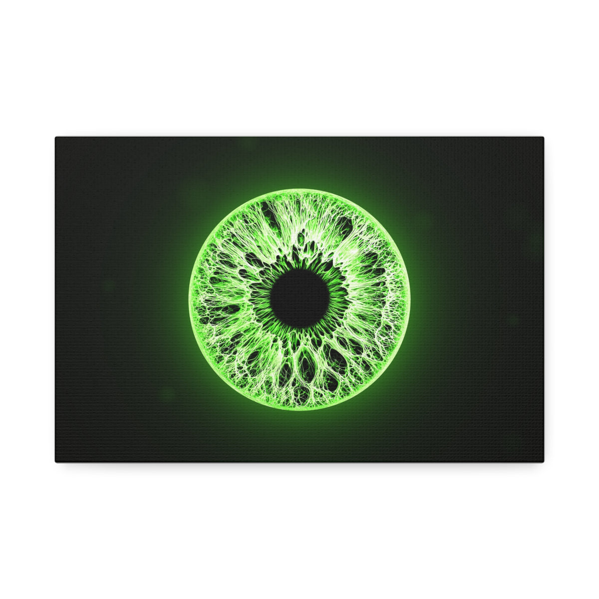 BLXNTT Iris – Lace Web Lime Shock Glossy Canvas