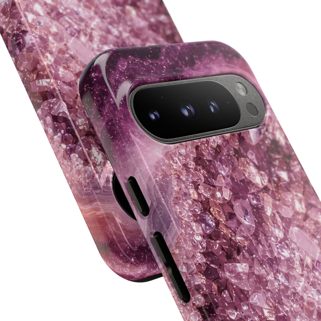 Geode Core - Rose Quartz Phone Case