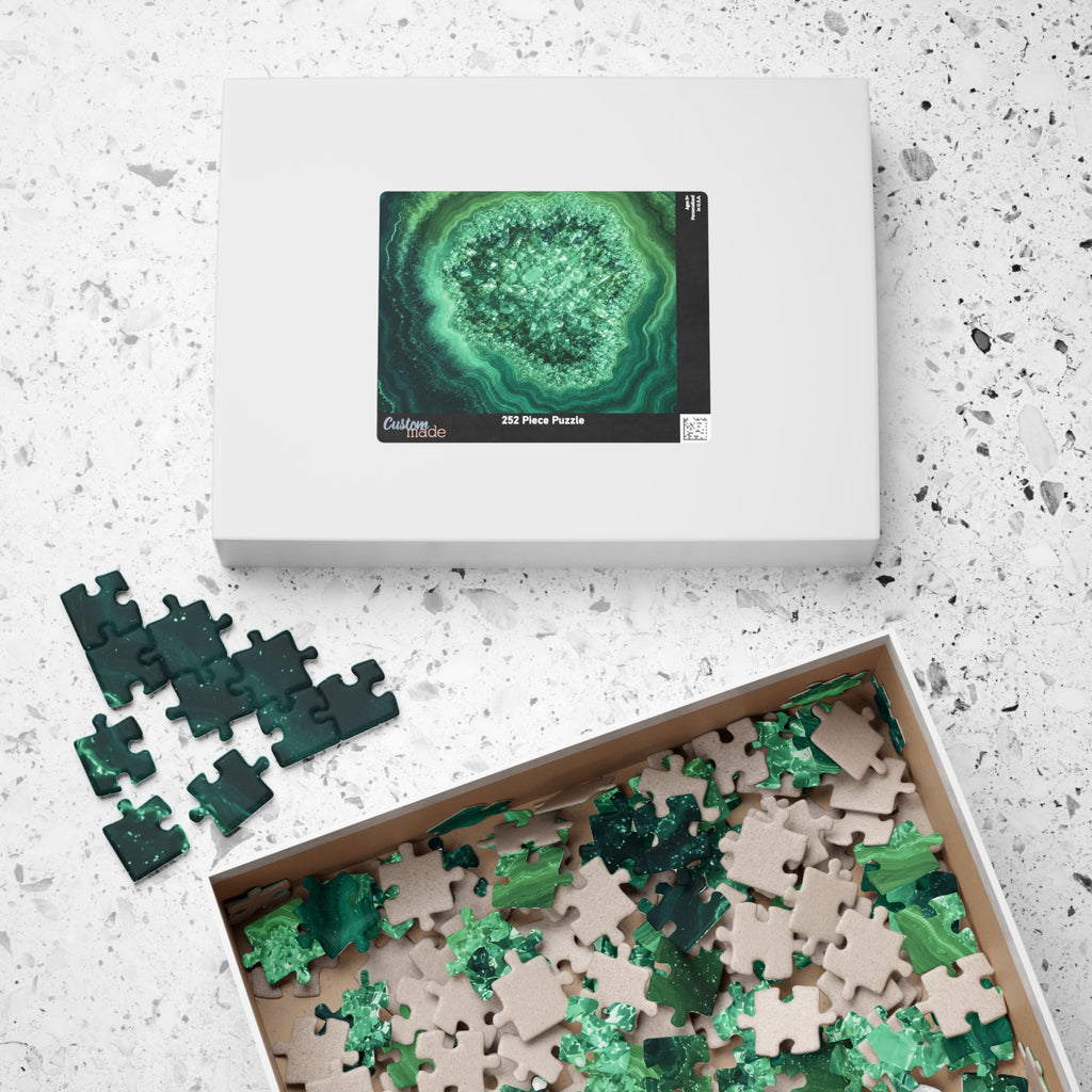 Geode Core - Jade Temple Jigsaw Puzzle