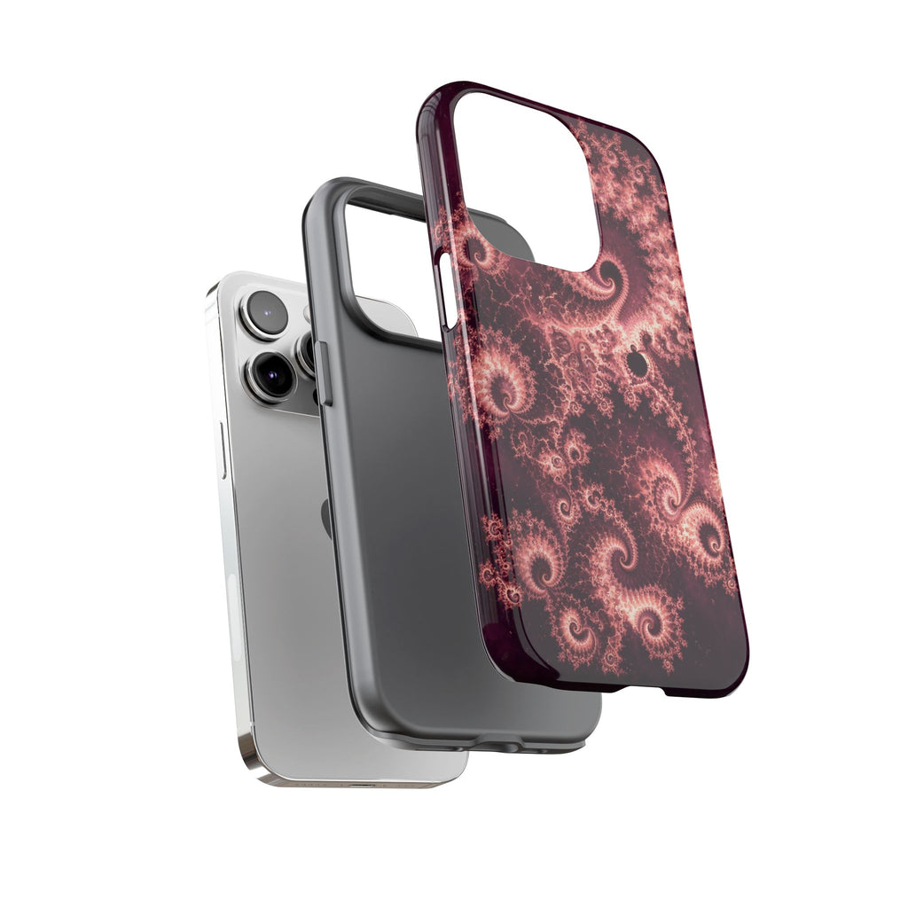 Copper Infinity - Rose Quartz Phone Case