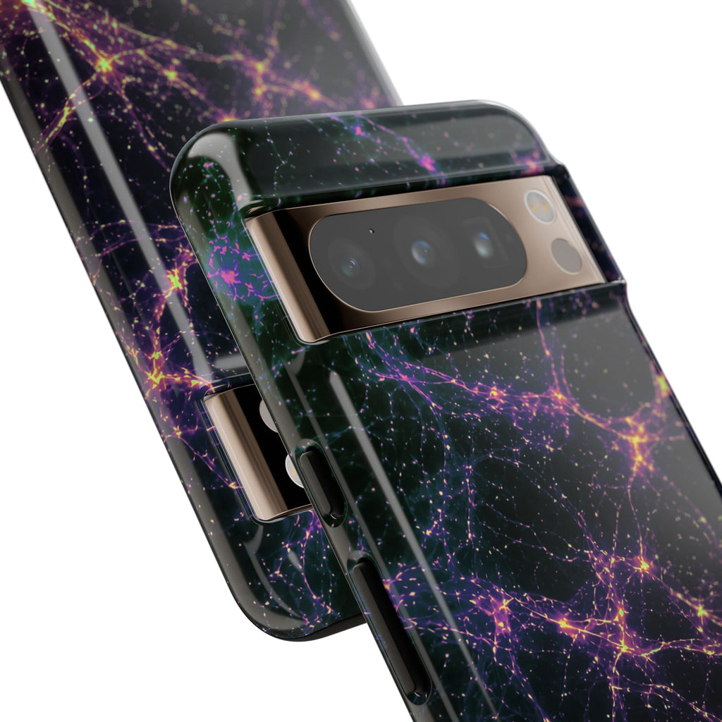 Neon Mycelium - Holographic Phone Case