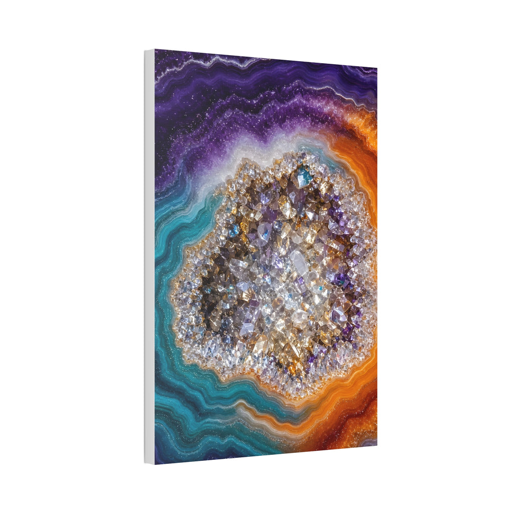 Geode Core - Original Core Glossy Canvas