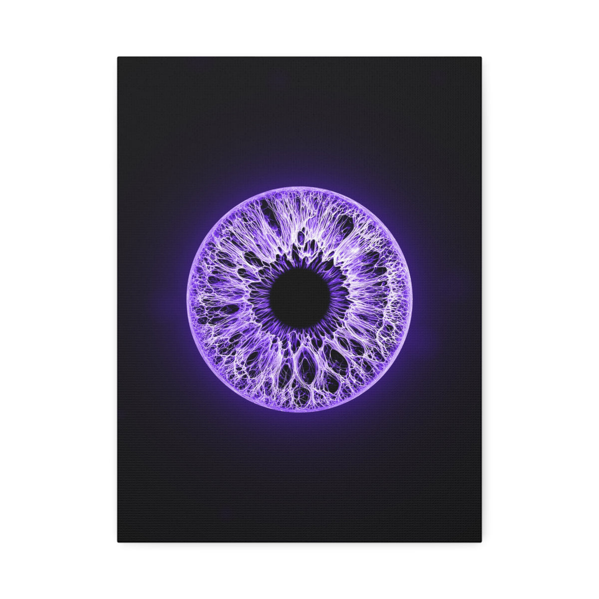 BLXNTT Iris – Lace Web Ultraviolet Glossy Canvas
