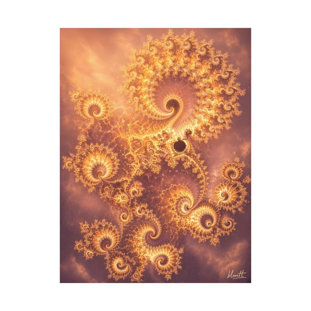 Copper Infinity - Golden Hour Poster