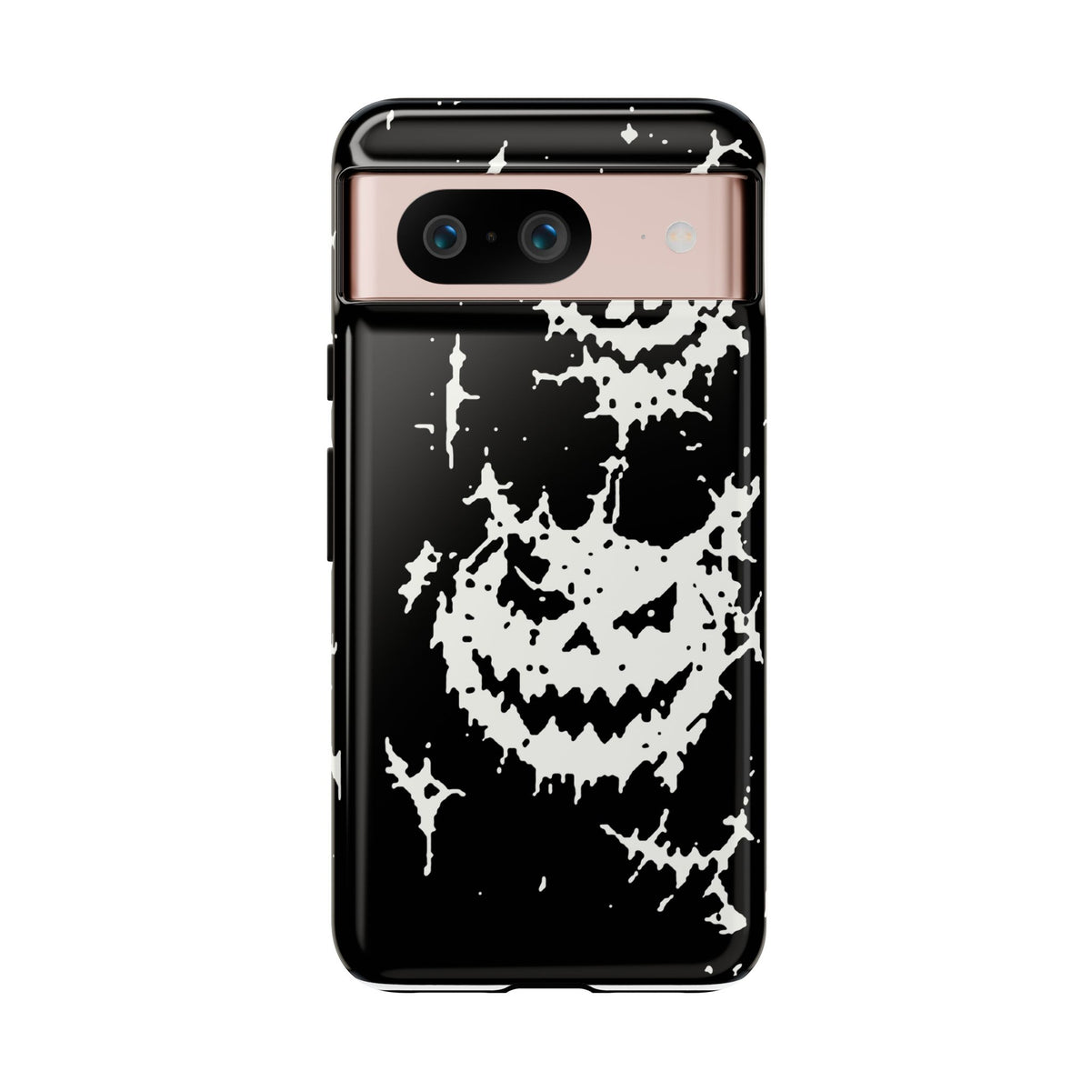 White Spiderweb Pumpkin Phone Case