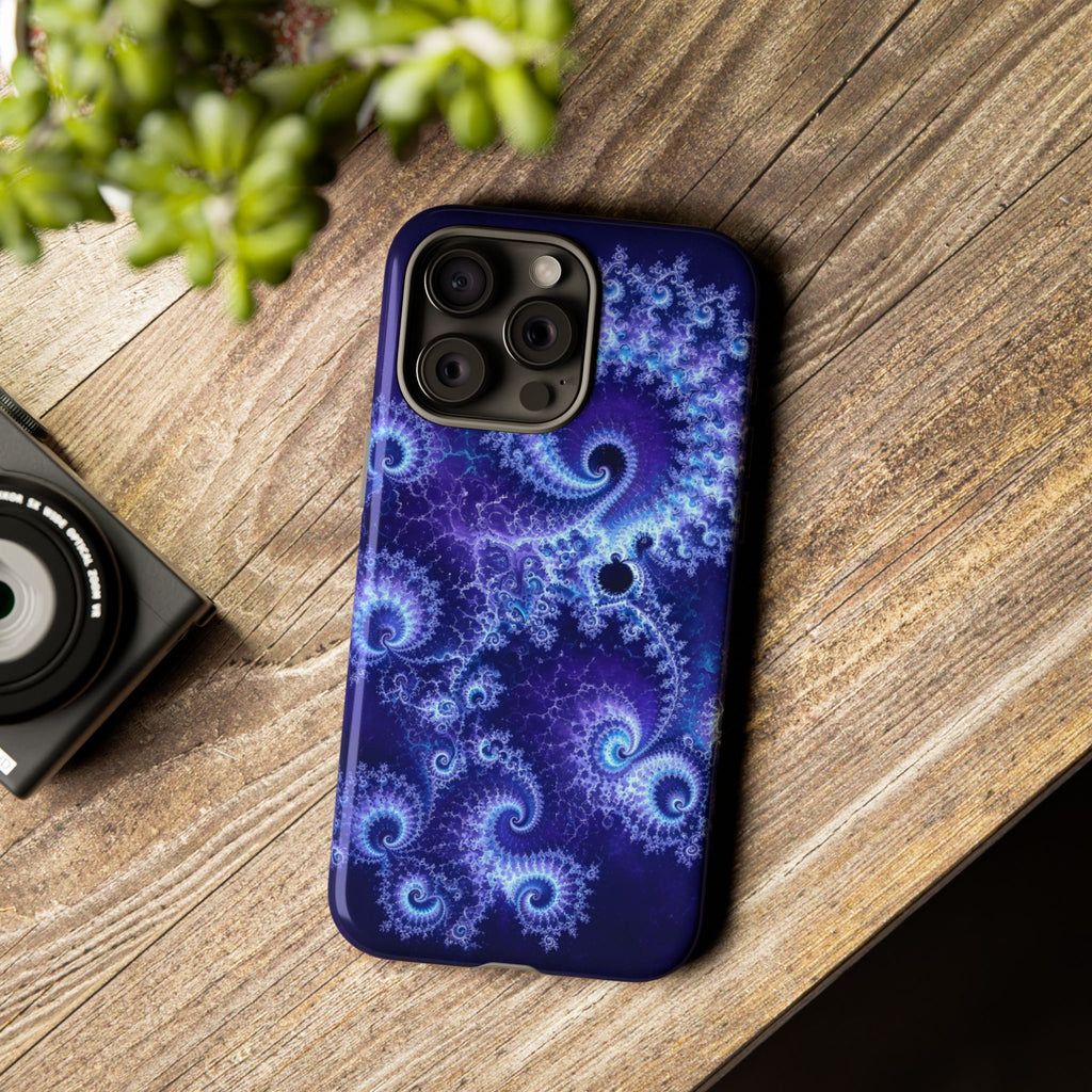 Copper Infinity - Bioluminescent Jellyfish Phone Case