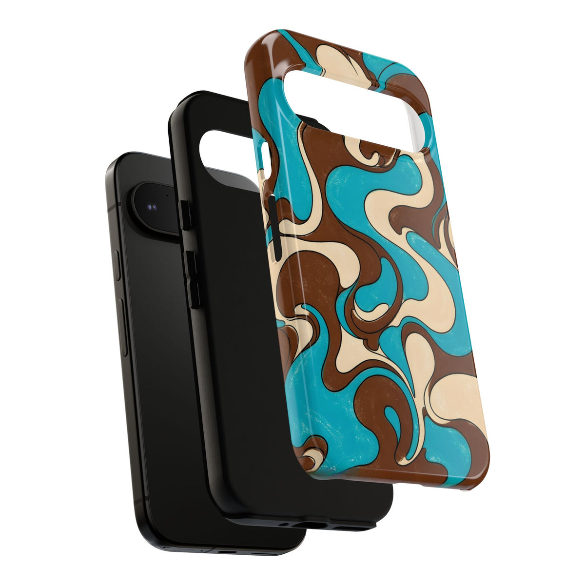 Fillmore Flow - Turquoise & Chocolate Phone Case