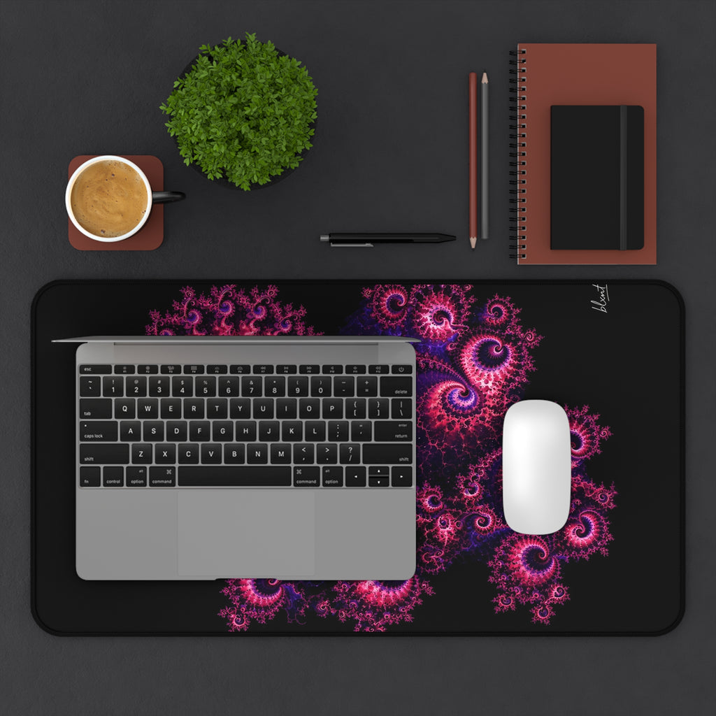Copper Infinity - Hot Pink & Violet Desk Mat