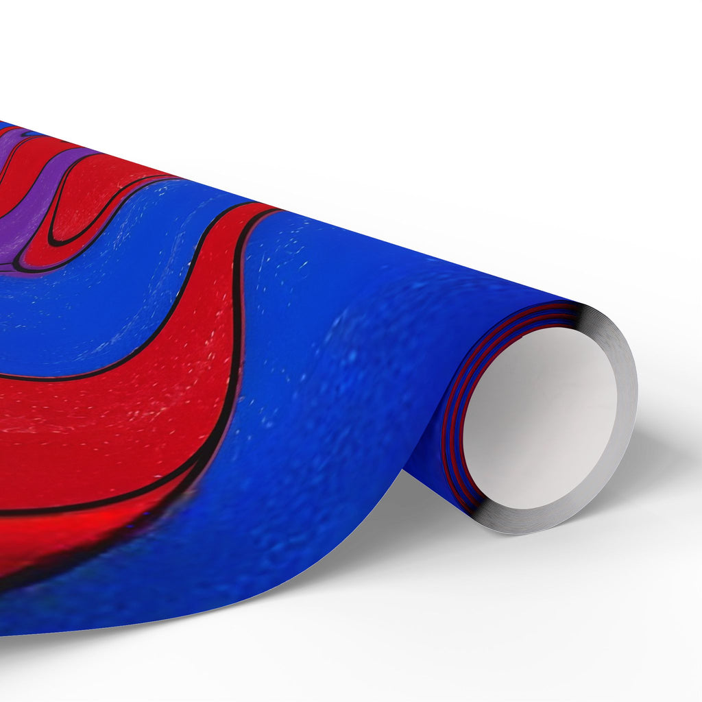 Fillmore Flow - Jewel Tones Wrapping Paper