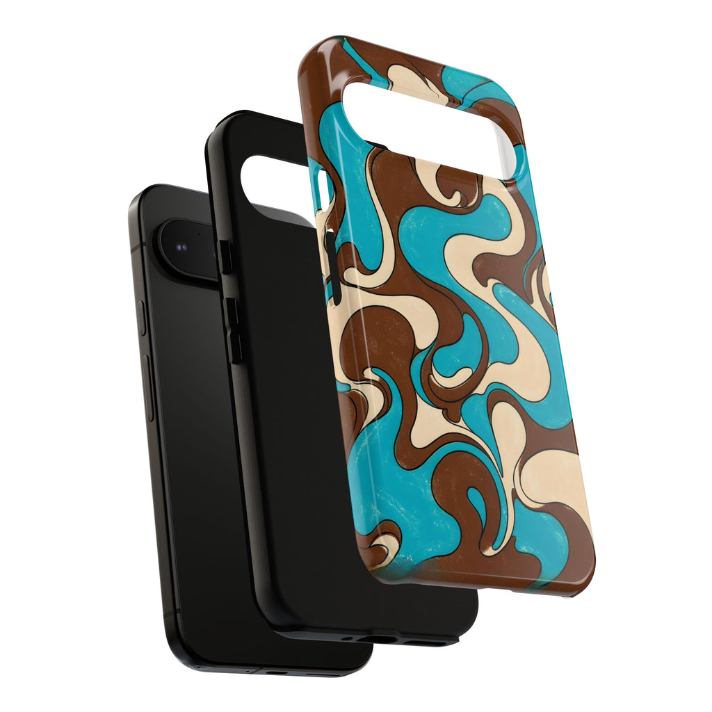 Fillmore Flow - Turquoise & Chocolate Phone Case