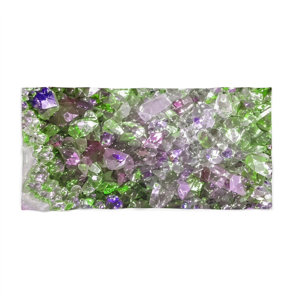 Geode Core - Cosmic Berry Beach Towel