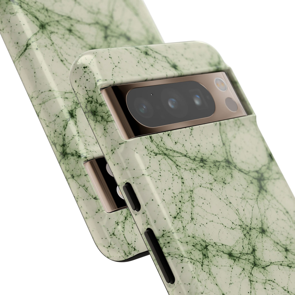 Neon Mycelium - Matcha Latte Phone Case