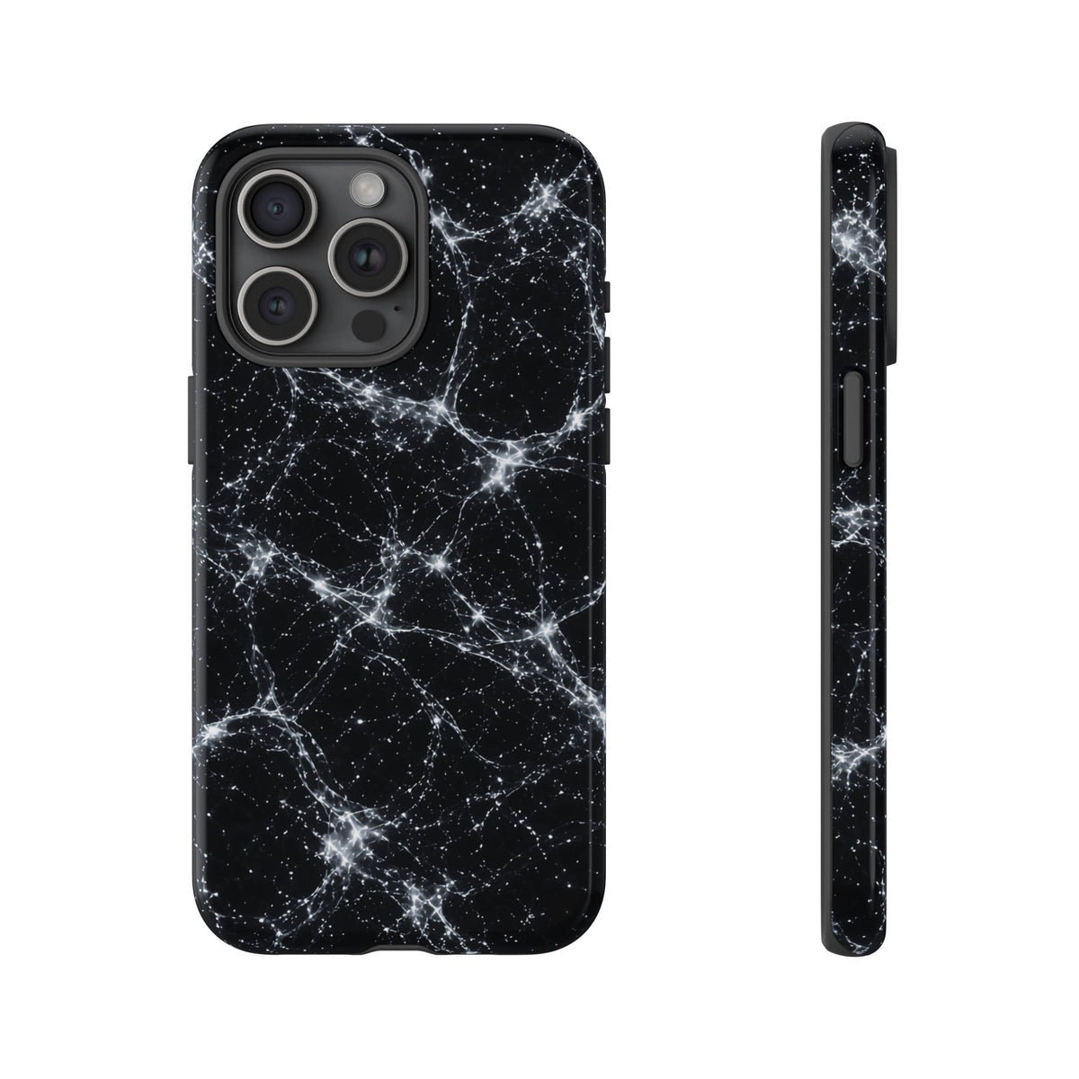 Neon Mycelium - Silver Ghost Phone Case