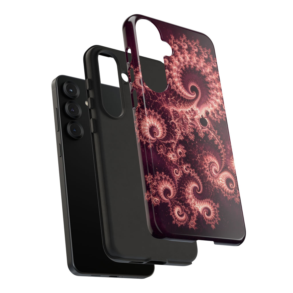 Copper Infinity - Rose Quartz Phone Case